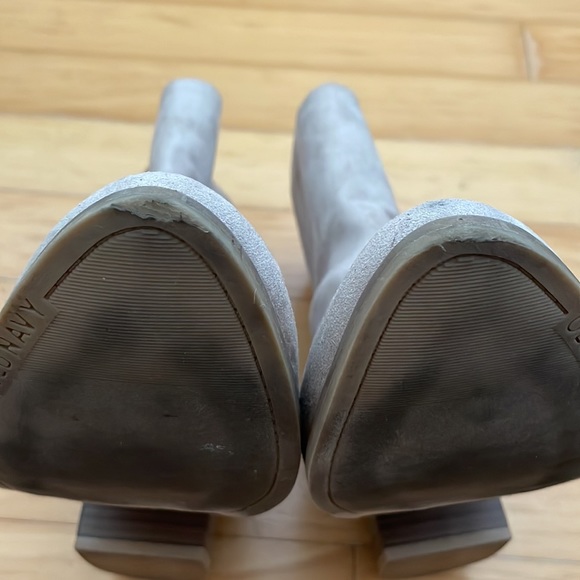 Old Navy Faux Suede Ankle Boots - Picture 6 of 9